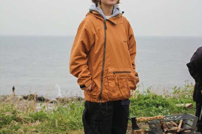 grn outdoor HIASOBI CAMPER JACKET