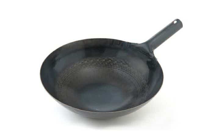 山田工業所 鉄打出片手中華鍋 30cm(1.2mm)