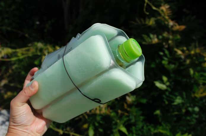 氷点下パネル式保冷剤−10℃の使用例