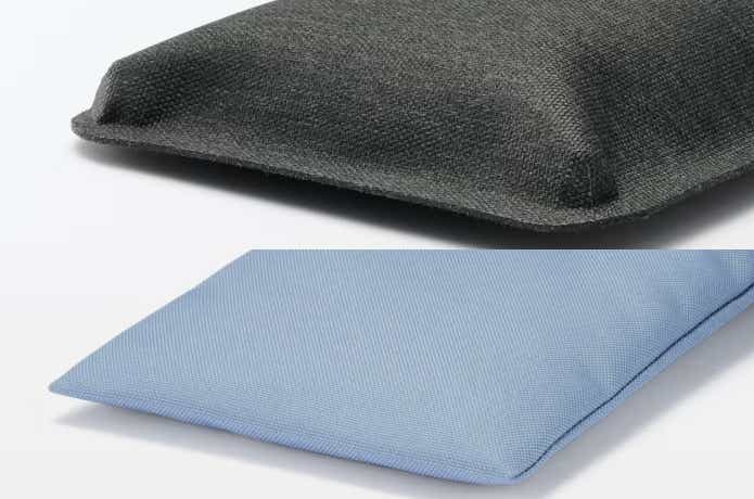 耐水と撥水の素材アップ