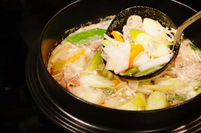 マルチカマで具沢山スープ