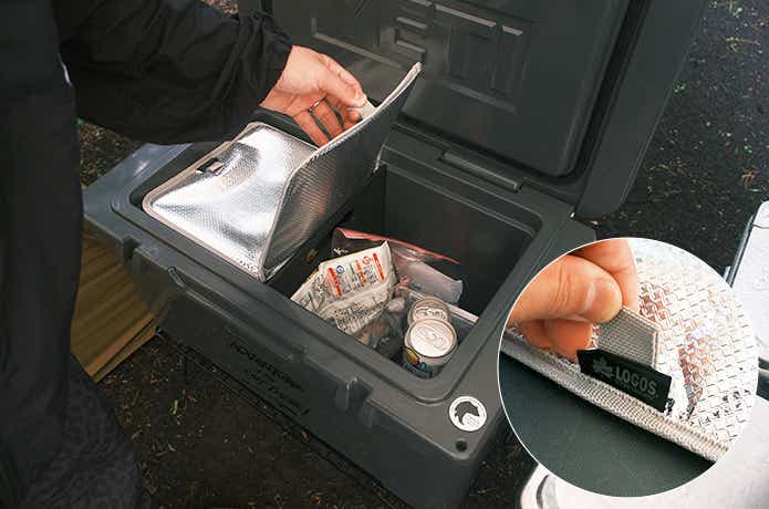 開閉したサーマルバリアボード