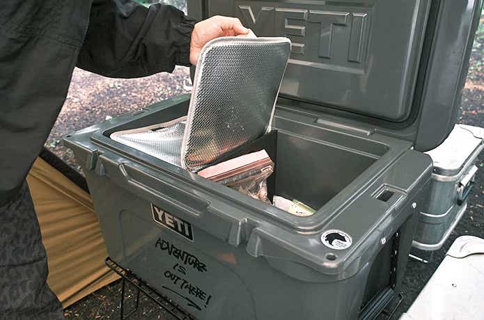 片側を開けたサーマルバリアボード