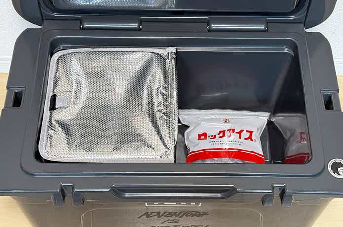 サーマルバリアボードと氷