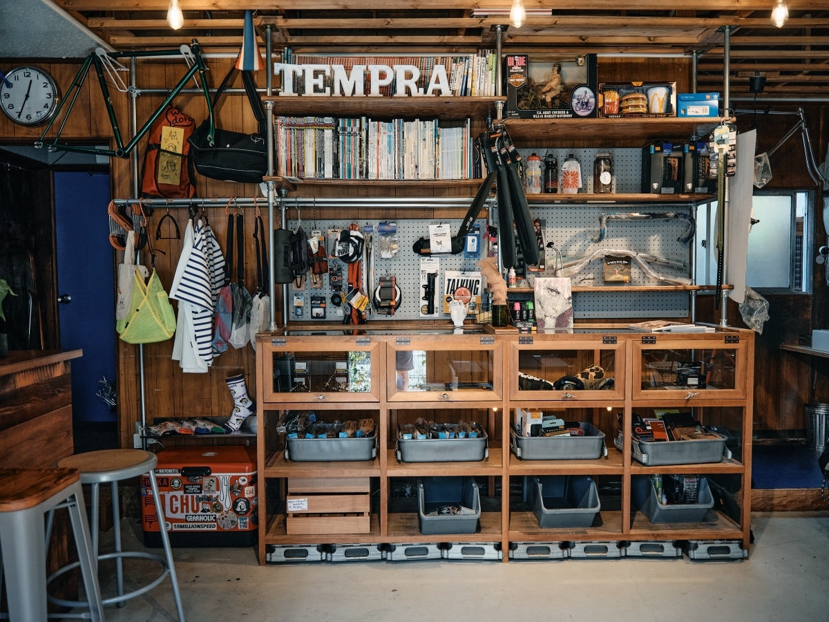 杉並区・浜田山「tempra cycle(テンプラサイクル)」内装