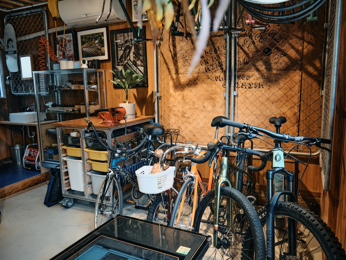 杉並区・浜田山「tempra cycle(テンプラサイクル)」内装