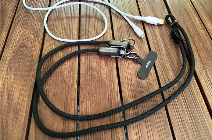 Mcdodo「ケーブルスマホショルダー」