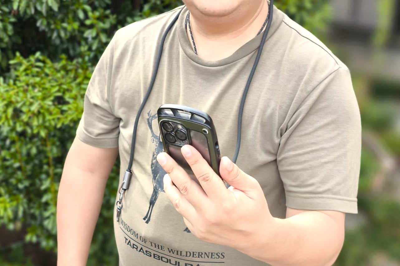 Mcdodo「ケーブルスマホショルダー」