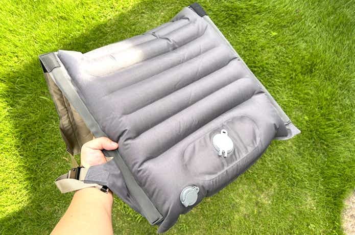 QUICKCAMP「インフレータブルグランドチェア」