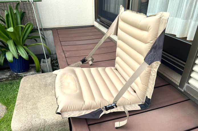 QUICKCAMP「インフレータブルグランドチェア」