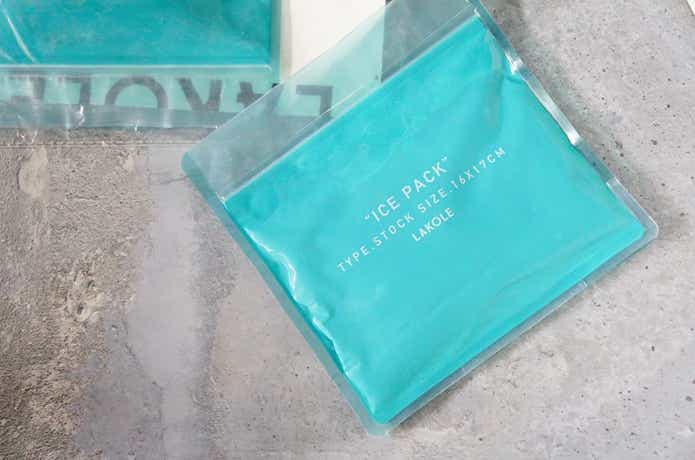 LAKOLEの「保冷ジェル保存袋3点セット」