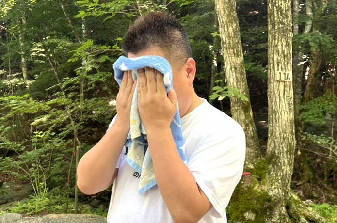 モンベル「マイクロタオル フェイス」