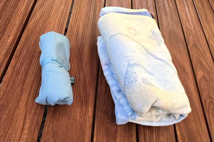 モンベル「マイクロタオル フェイス」