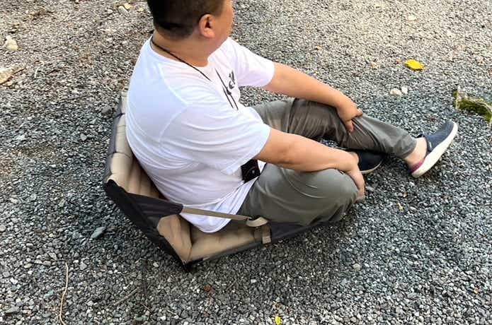 QUICKCAMP「インフレータブルグランドチェア」