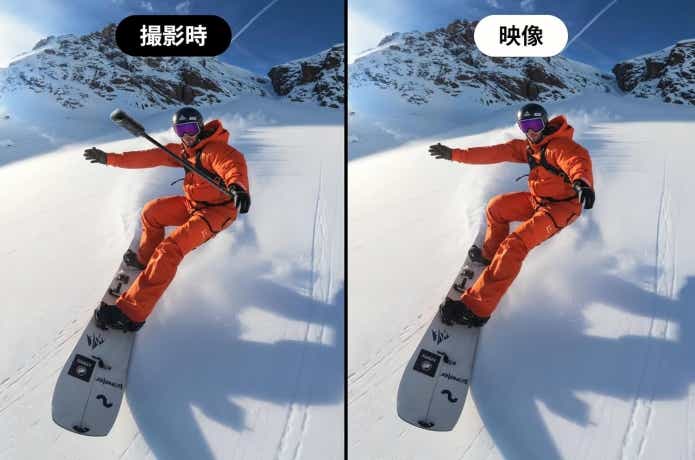 Insta360 X5の使用例