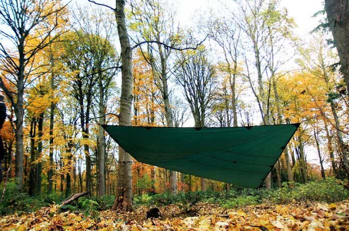 カーキのDD Tarp 4x4