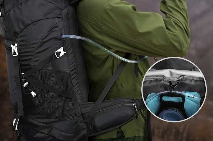 登山リュックのハイドレーション機能