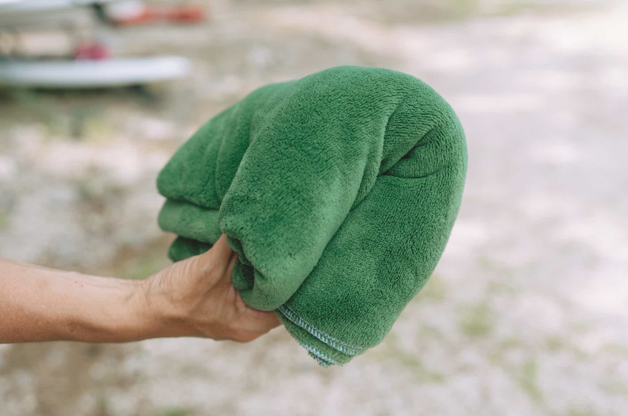 マグネットバスタオル_丸めたところ