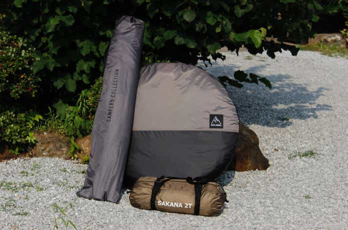 ３つのサンシェード収納状態