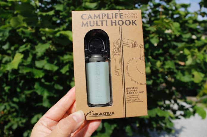 キャンプライフマルチフックのパッケージ