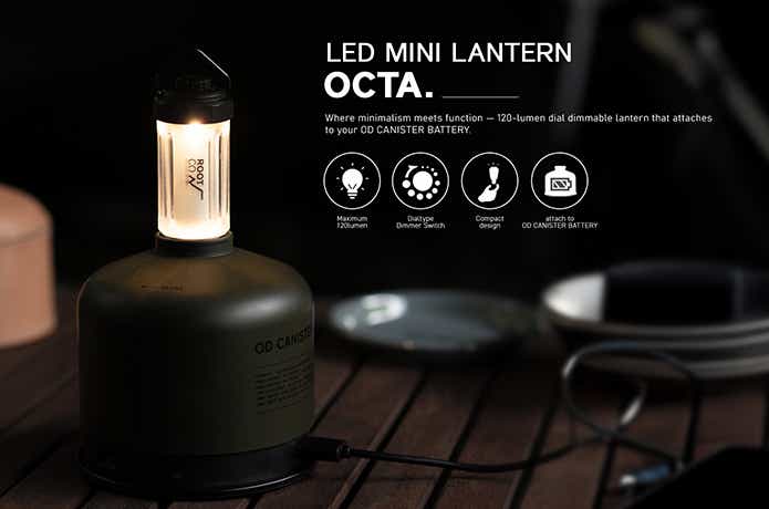 ROOT-LAY LED MINI LANTERN OCTA-