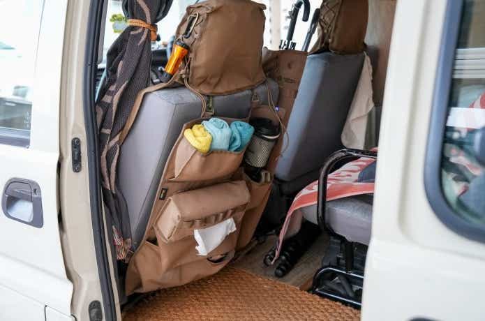 ゴードンミラー「コーデュラ シートバックポケット」