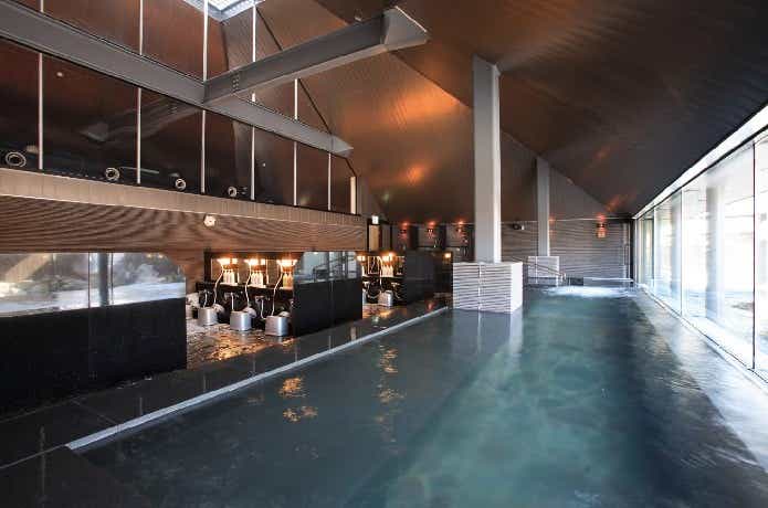 スノーピーク白川高原キャンプフィールドの彩光の湯