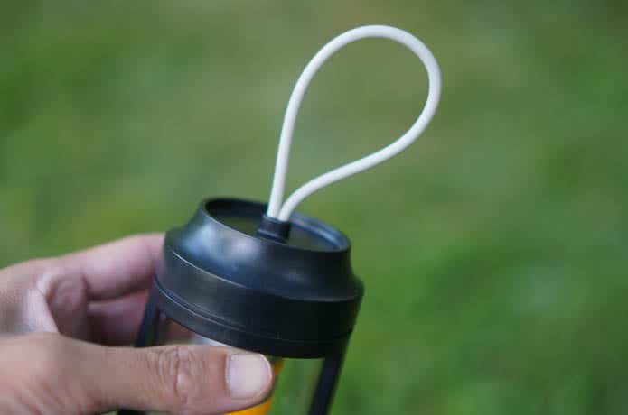 ダイソーのCOBランタンスパイラル