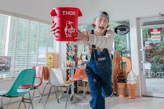 チャムス ソー CHUMS × THOR Round Container Set 12L