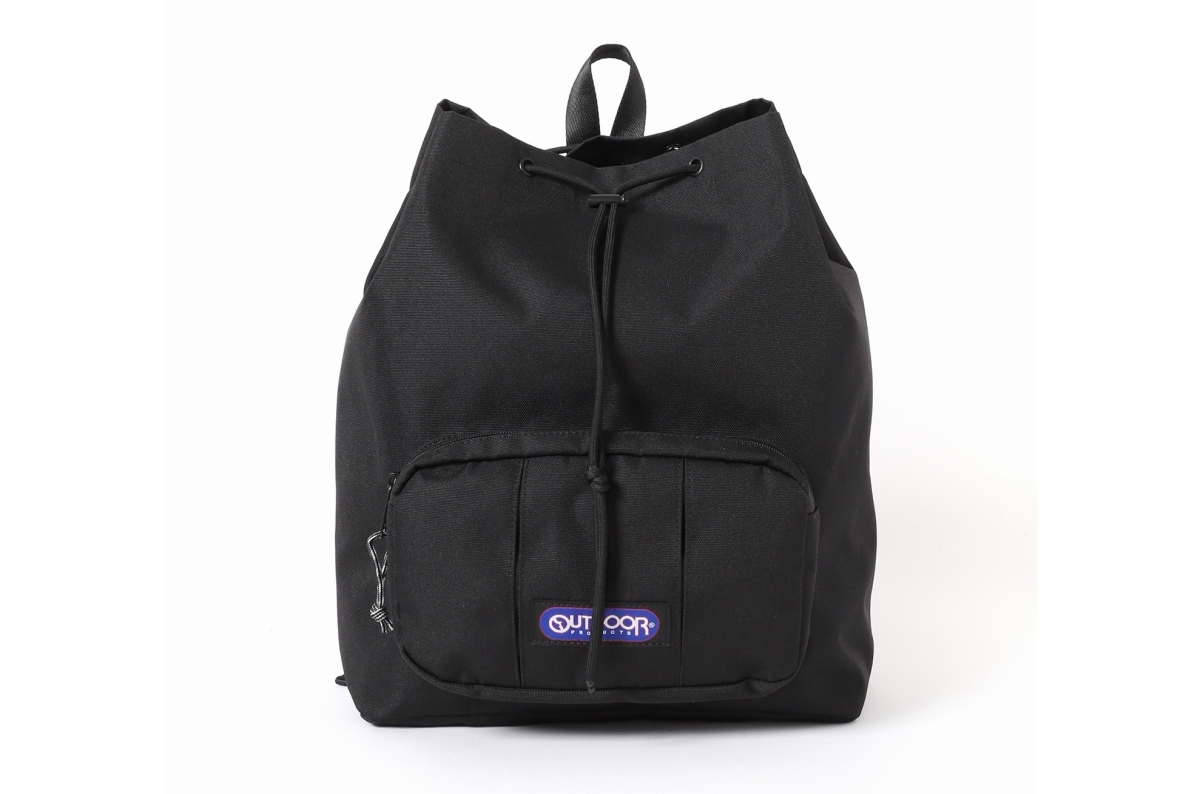 90's USA製 OUTDOOR リュック バックパック ブラック 黒 アウトドアプロダクツ OUTDOOR PRODUCTS USA製 ヴィンテージ