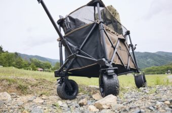 「一気に運べるじゃん」「耐荷重200kgはヤバすぎ」たっぷり大容量のWAQアウトドアワゴンが進化してる！