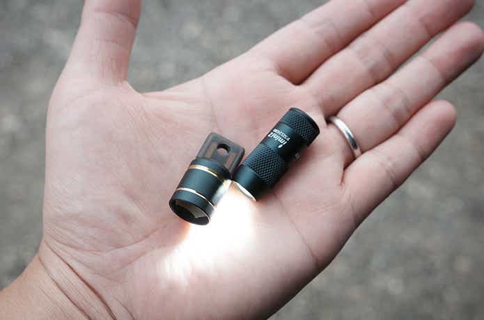 手のひらで点灯するimini2