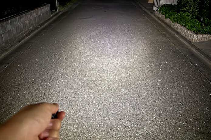 imini2で照らした道路