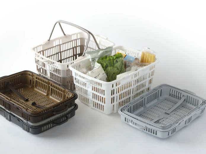 たためるレジかごバスケット