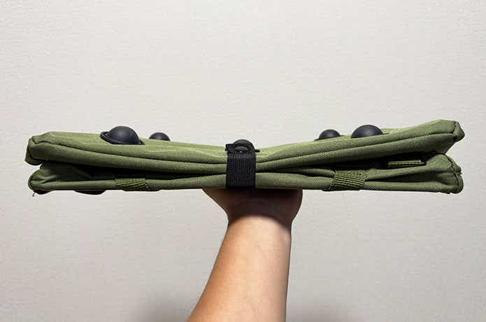 湾曲した折りたたみ式コンテナバッグ