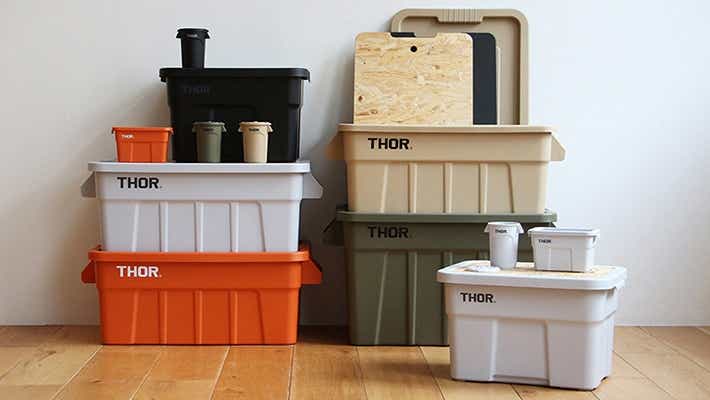 チャムス ソー CHUMS × THOR Round Container Set 12L