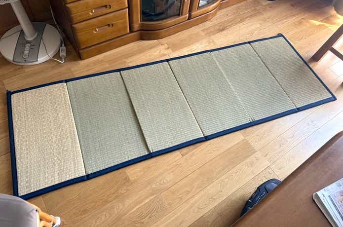 さるるの部屋「折りたためるユニット畳」