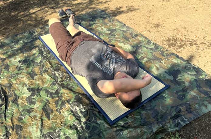 さるるの部屋「折りたためるユニット畳」