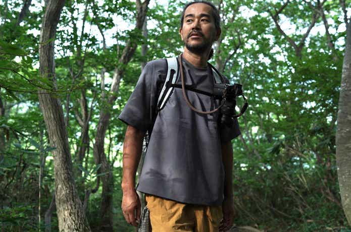 無印良品　風を通すTシャツ