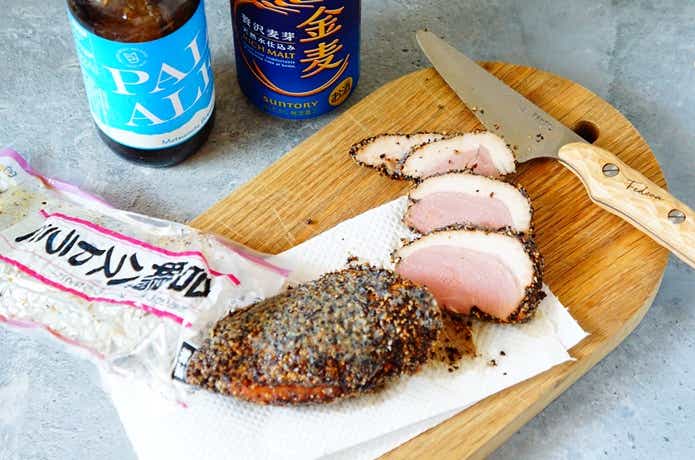 業務スーパー合鴨パストラミ