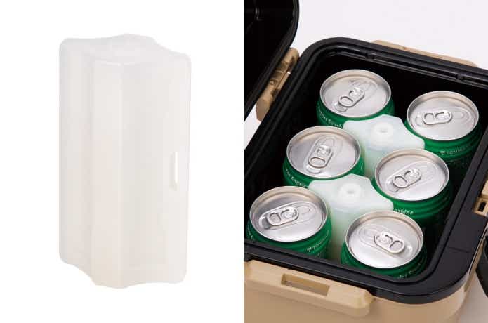 氷点下スーパーコールドパック（スリムフィット）の使用例