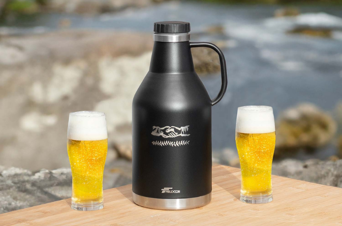 フィールドア 炭酸ボトルとビール