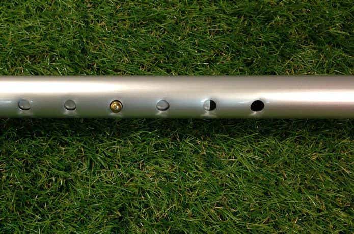 ロゴス プッシュアップポール 250cmの繋ぎ目