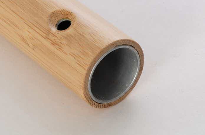 スノーピーク ウッドポール120CMの繋ぎ目