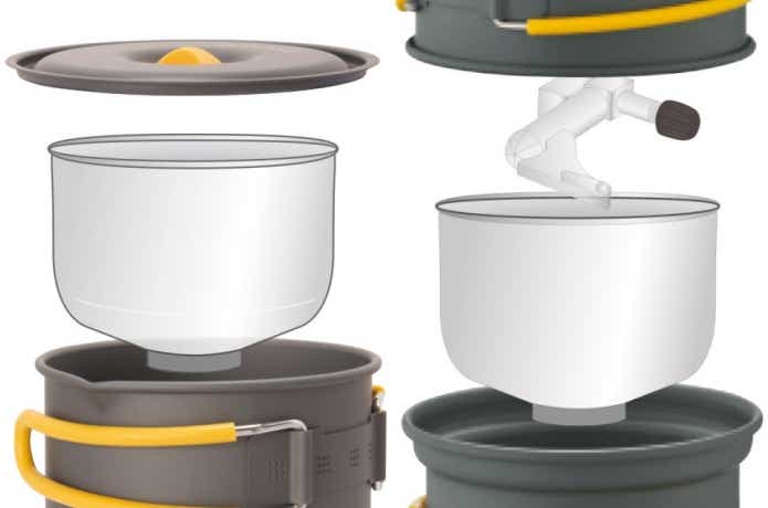 モンベルのアルパインクッカー ディープ