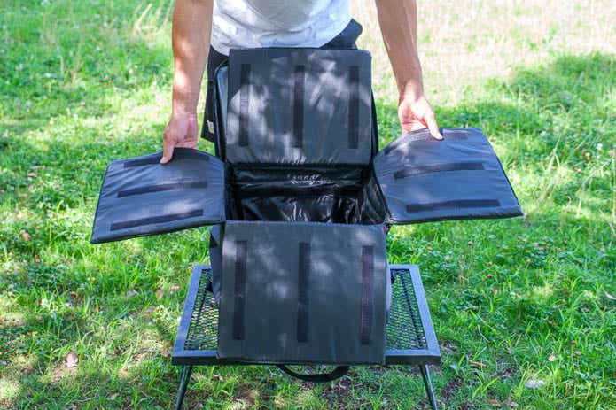 HUGEL エアロゲルソフトクーラーボックスの展開