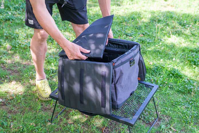 HUGEL エアロゲルソフトクーラーボックスの展開