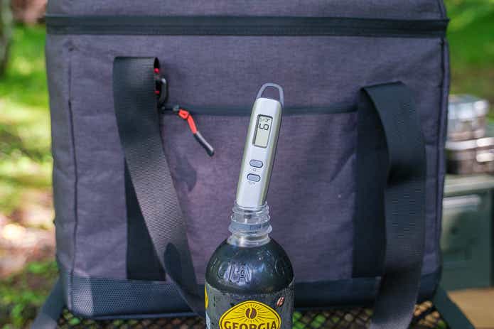 HUGEL エアロゲルソフトクーラーボックスの保冷結果