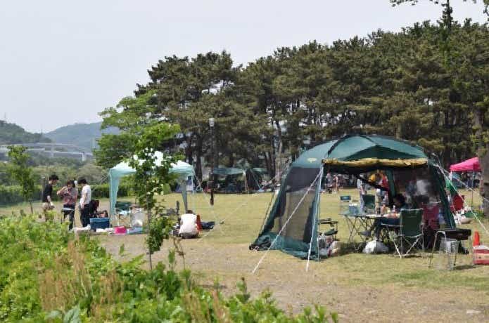 上大島キャンプ場