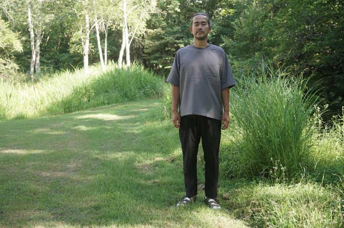 無印良品　風を通すTシャツ